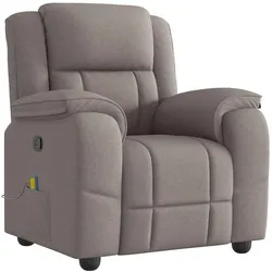 vidaXL, Massageliege + Massagestuhl, Heckenbruck (Manuelles Neigesystem mit Massage-Funktion)
