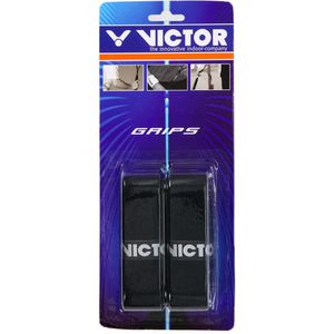 VICTOR Griffband Frotteegrip, selbstklebend, 0,7m x 3cm, schwarz, rutschfest, 2 Stück