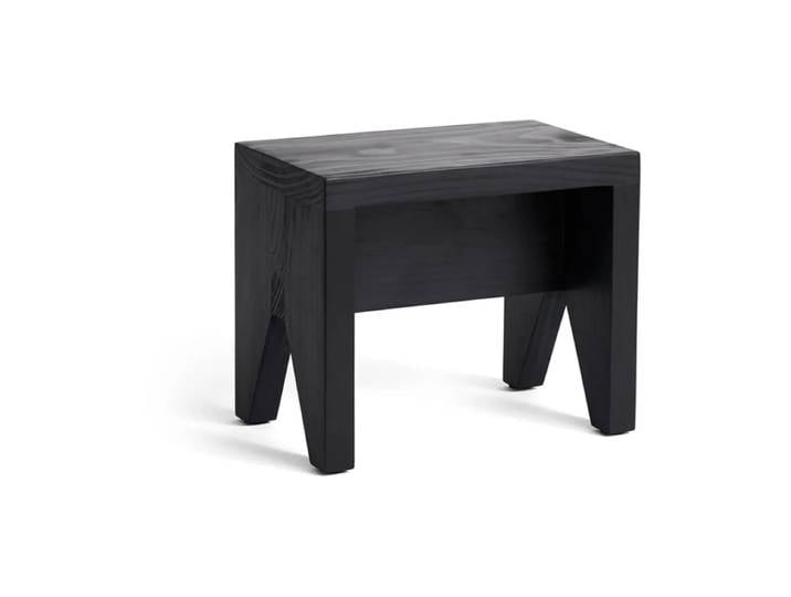 HAY Tabouret Manolito Short Black, 30 cm