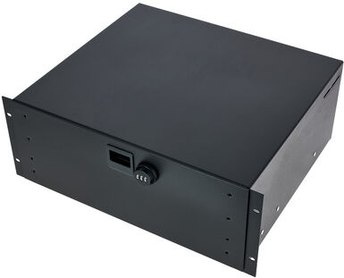 Adam Hall 87404A CL Rack Drawer 4U Schwarz