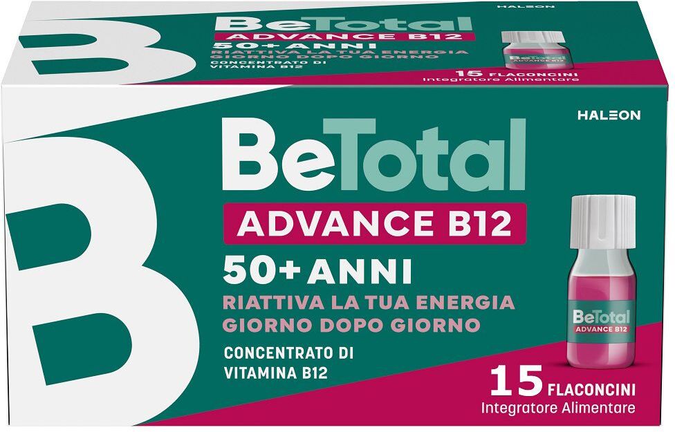 HALEON ITALY Srl Be-Total Advance B12, 15 Flaconcini