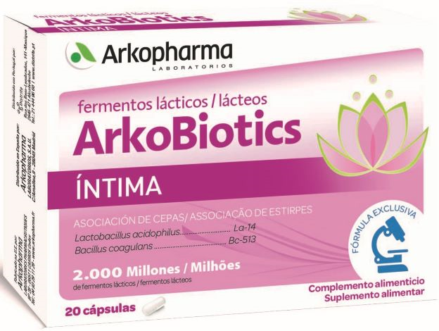 Arkopharma Arkobiotics Íntima 20cápsulas