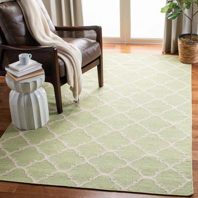 SAFAVIEH Handmade Flatweave Dhurries Janna Modern Wool Rug