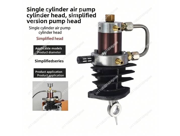 Pompe à air électrique 4500psi, tête de pompe compatible, pompe à air monocylindre haute pression 30mpa pour culasse