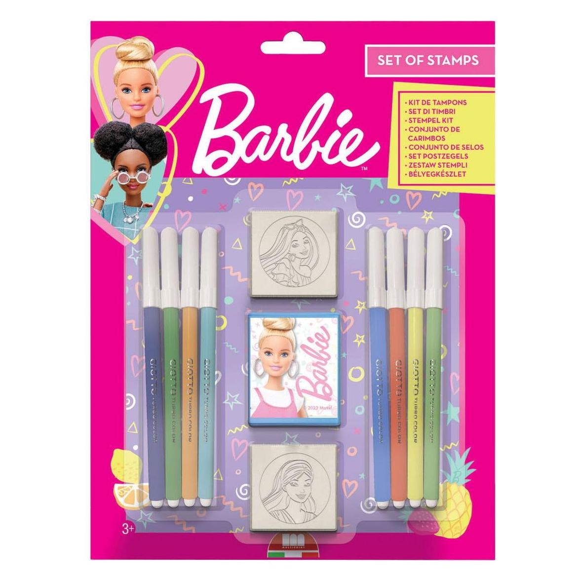 Multiprint Barbie -Stempelset, 11-tlg. (45862232)
