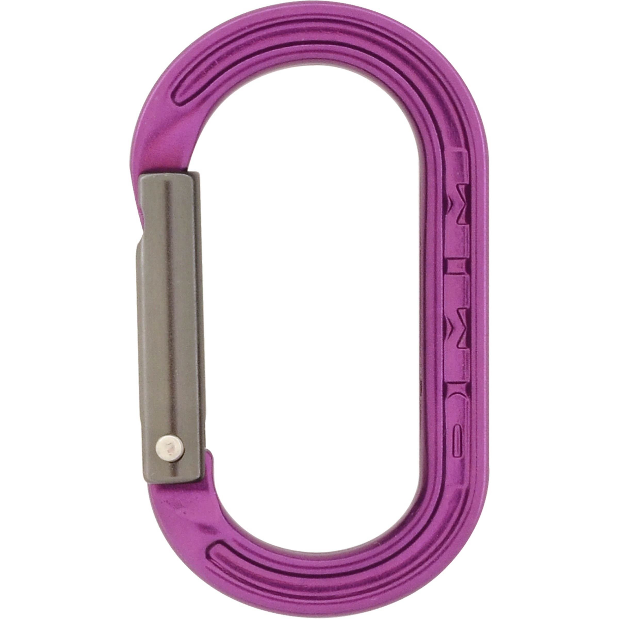 DMM XSRE Mini Zubehörkarabiner Karabiner lila Lifestyle