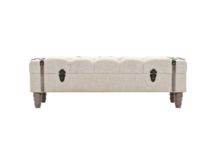 CLOUD Banc d'entrée - UNIQUE - Banc de rangement Bois massif et acier 111x34x37 cm CHYNEW7112981