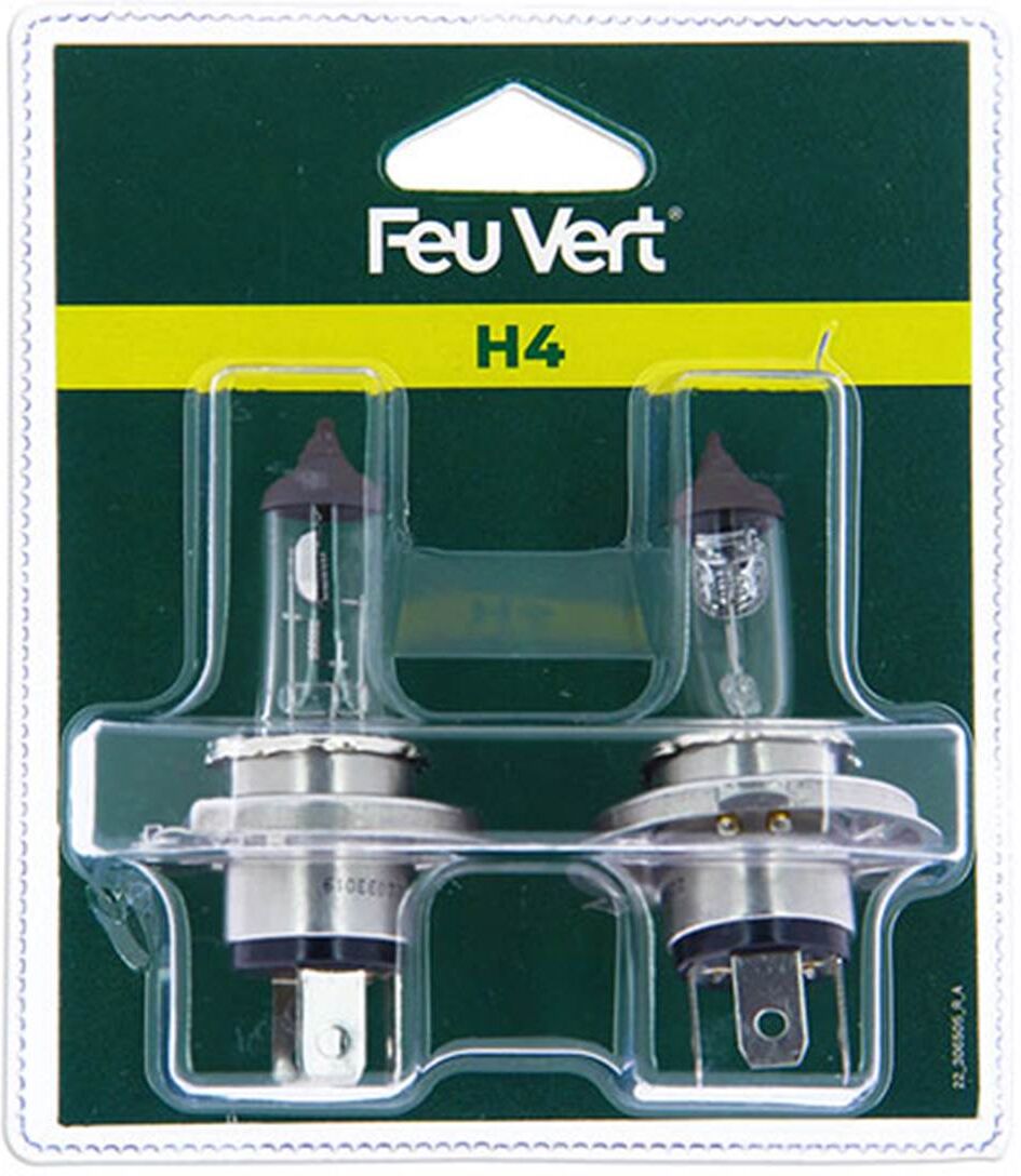 Lâmpada Feu Vert h4 60/55w 12v 2 peças