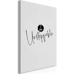 Artgeist, Bilder, I Am Unstoppable (1 Part) Vertical (80 x 120 cm)