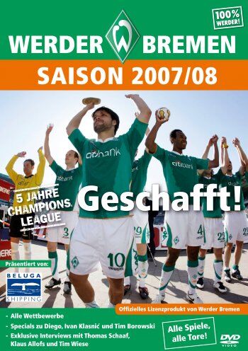 Bundesliga-Highlights: Werder Bremen - Die Saison 2007/08 - Preis vom 09.10.2026 07:28:09 h