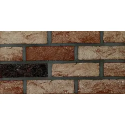 Klinker Klinker Fassadenband Mix 6,5x21,5 cm Relief BAROK83