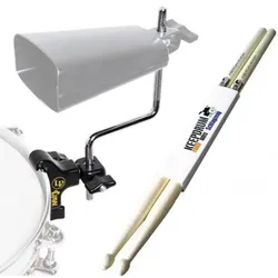 Latin Percussion LP LP592B-X Percussion Halterung mit Schlagzeugstöcken, Perkussion