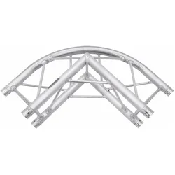Alutruss DECOLOCK DQ3-PAC24R 2-Weg Ecke 90°, Montage Lichttechnik