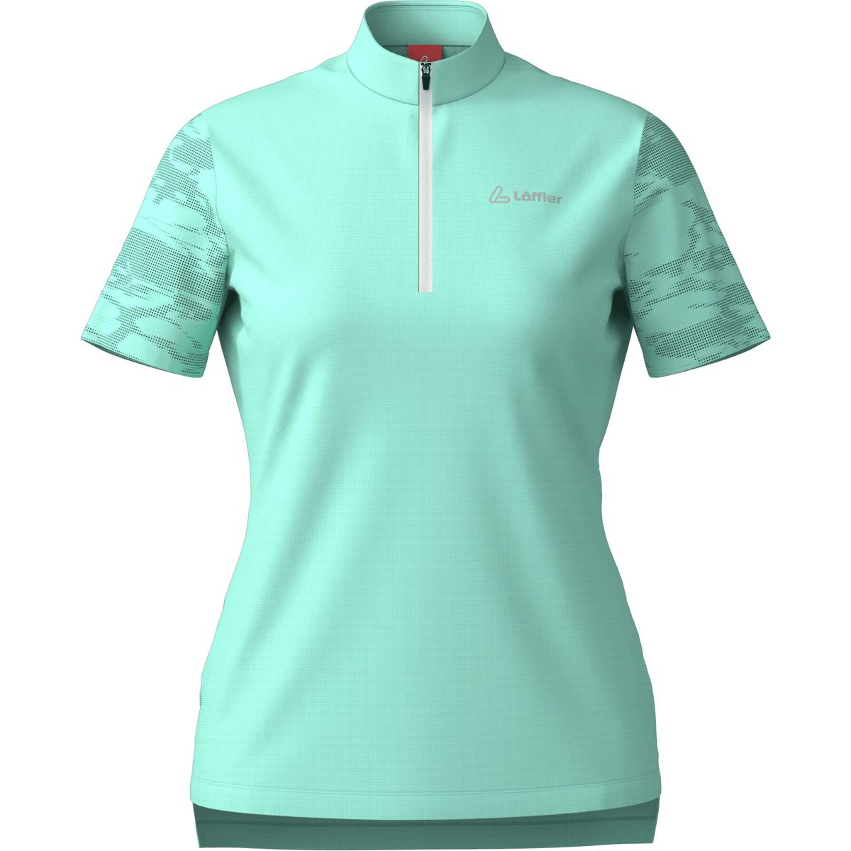 Löffler Women Bike Shirt Half Zip Luna clearwater (304) 42 30391-304-42