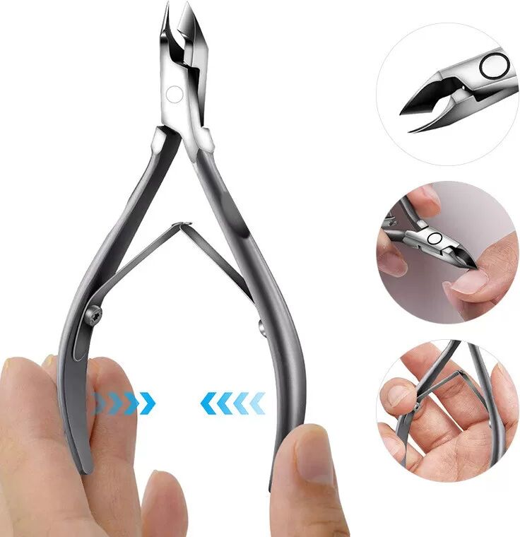 INF Professionelles Nagelhautschieber-Set mit Etui