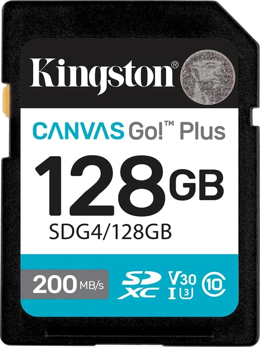 Kingston SDXC Canvas Go Plus Gen4 128 GB