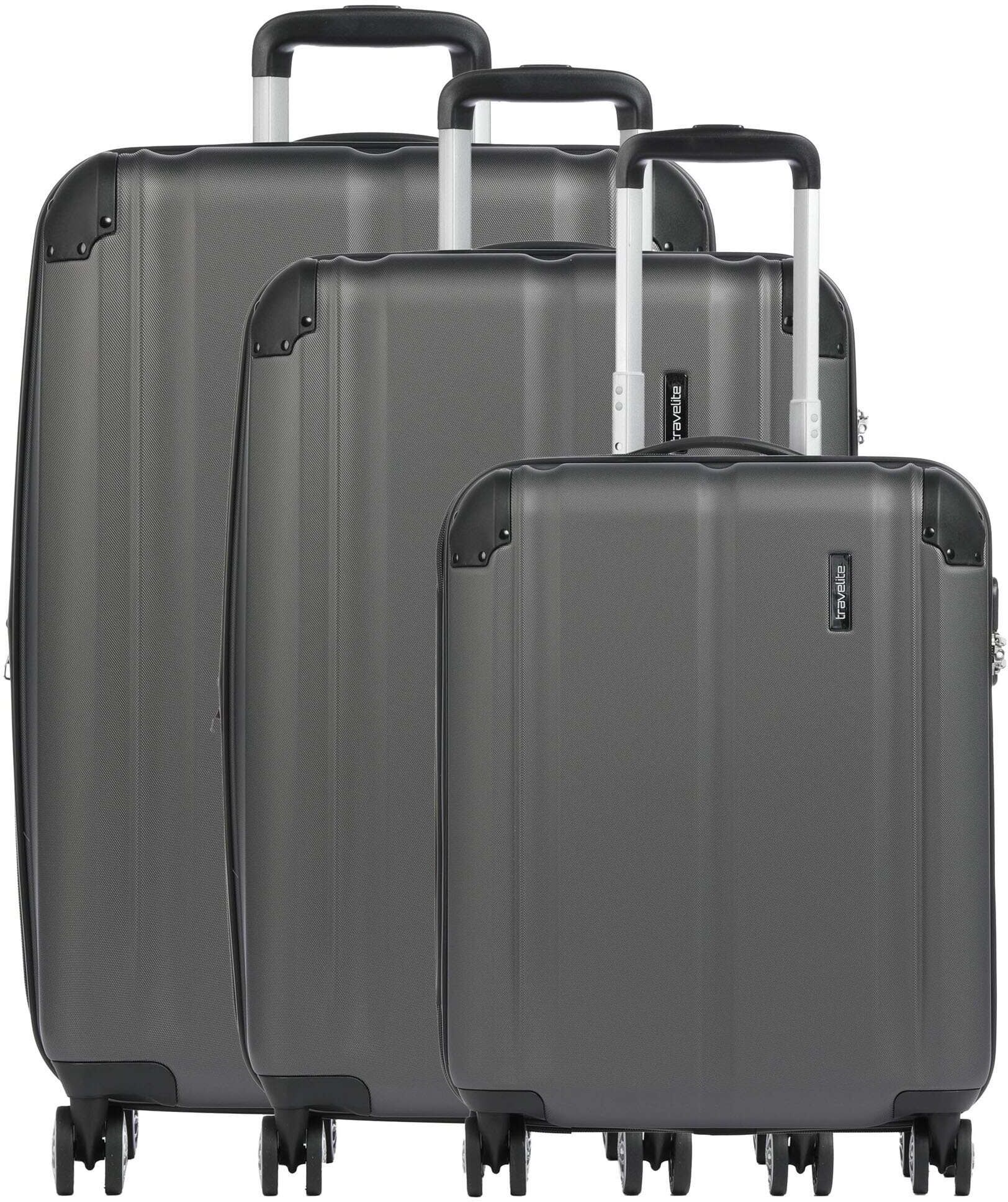 Travelite City Kofferset, grau