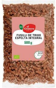 El Granero Integral FUSILLI DE ESPELTA INTEGRAL BIO500g