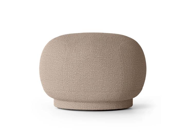 Ferm Living Siège pouf Rico Bouclé sable