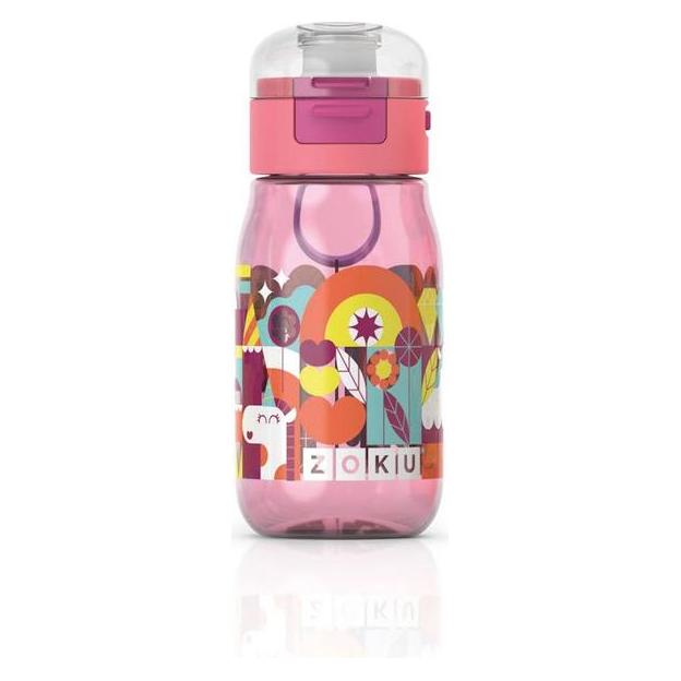 ZOKU Kindertrinkflasche Flip Gulp Pink (35896927)