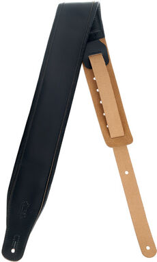 Levys "Amped Leather 3" BK" Schwarz