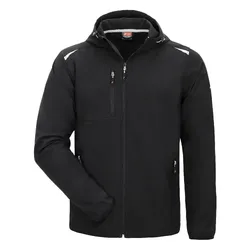 Softshell-Windbreaker "MOTION TEX LIGHT" schwarz - 4XL - schwarz