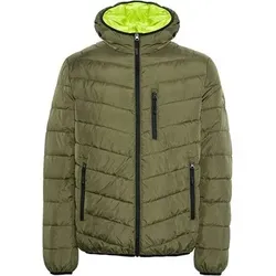 CHIEMSEE Jacke mit leicht glänzender Optik, Größe S in Braun Braun