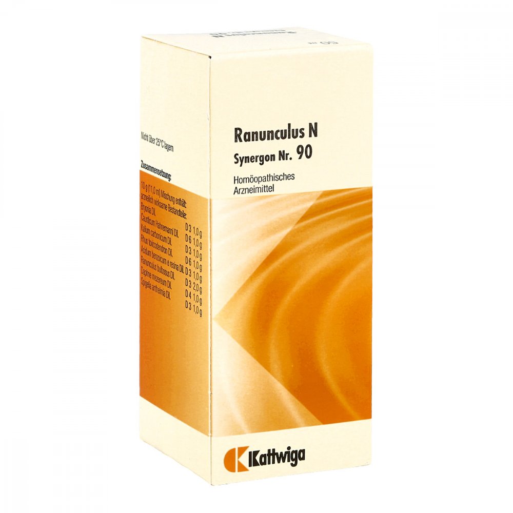 Kattwiga Arzneimittel GmbH Synergon 90 Ranunculus N Tropfen 03575014