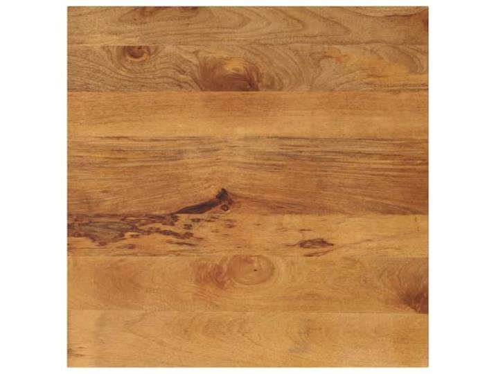 fsahslih Tischplatte Quadratisch 70x70x2,5 cm Massivholz Mango Rustikale Ersatztischplatte in Eichen-Optik für Gastronomie oder Esszimmer, pflegeleicht und vielseitig montierbar.