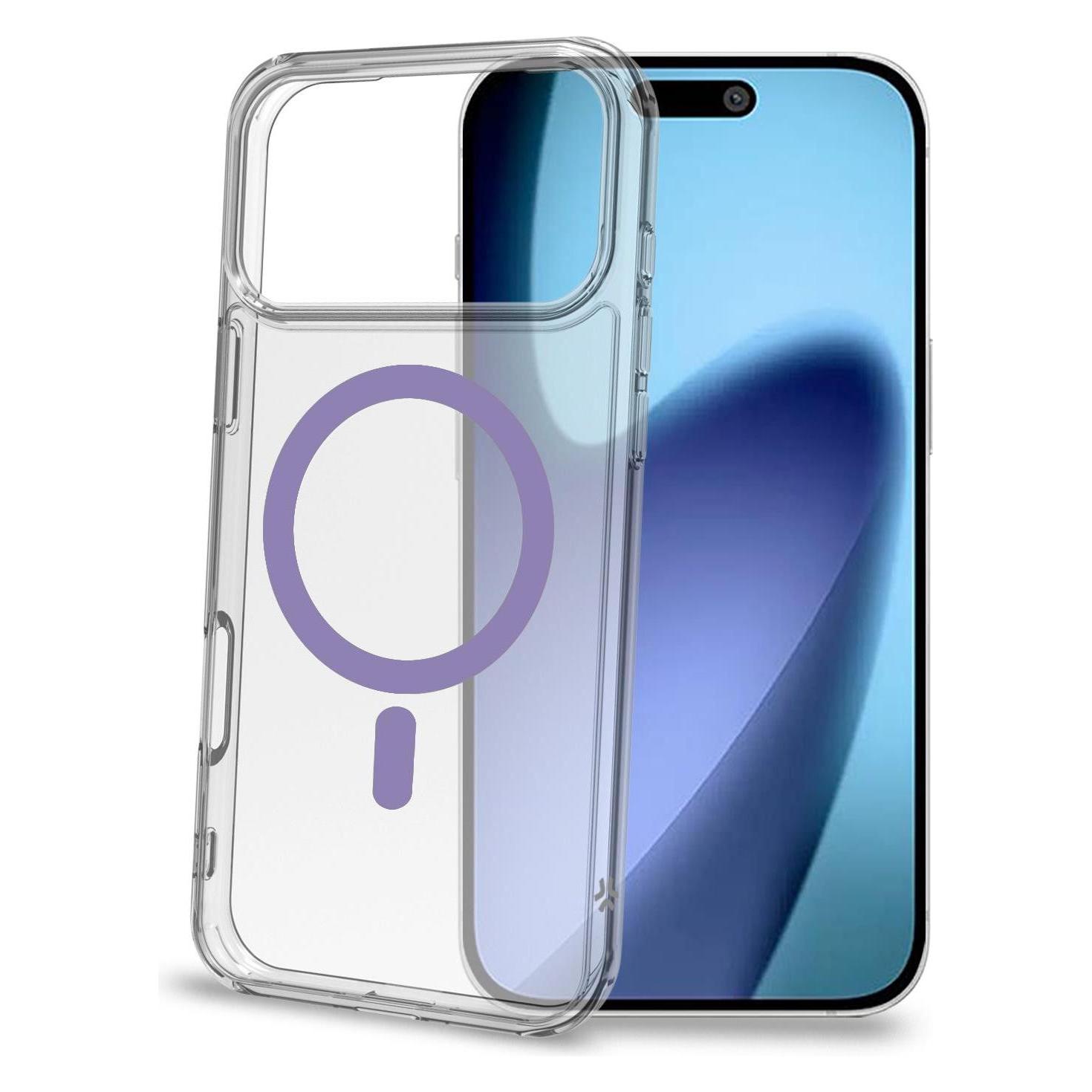 Celly Transparente Magnetische Hülle für iPhone 17 (Apple iPhone 17 Pro Max) (GELSKINMAG1152V)