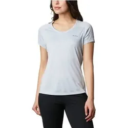COLUMBIA Damen Shirt Zero Rules Short Sleeve Shirt, Größe M in Grau Grau