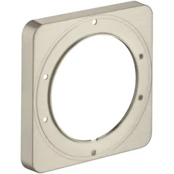 hansgrohe AXOR Verlängerungsrosette 172x172mm, 98860820, Farbe: Brushed Nickel
