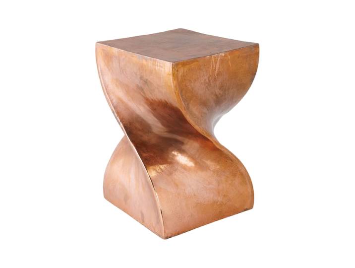 Design Beistelltisch „Twist“ Kupfer Invicta Interiors