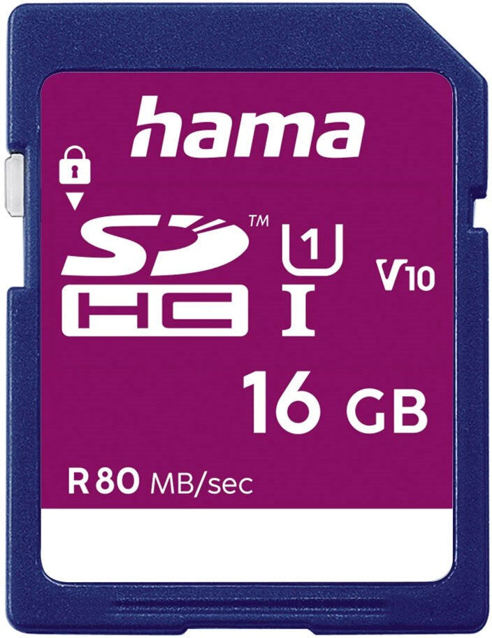 Hama Hukommelseskort - SDHC- 80MB/s - 16GB