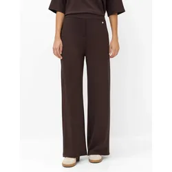 Brax Damen Palazzohose Style MAINE brunette, dunkelbraun, Gr. M