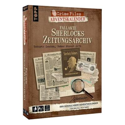 Crime Files – Fallakte: Sherlocks Zeitungsarchiv. Der geniale Krimi-Adventskalender