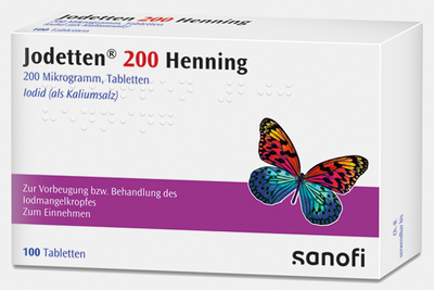 Sanofi-Aventis Deutschland GmbH JODETTEN 200 Henning Tabletten 100 St 04926007