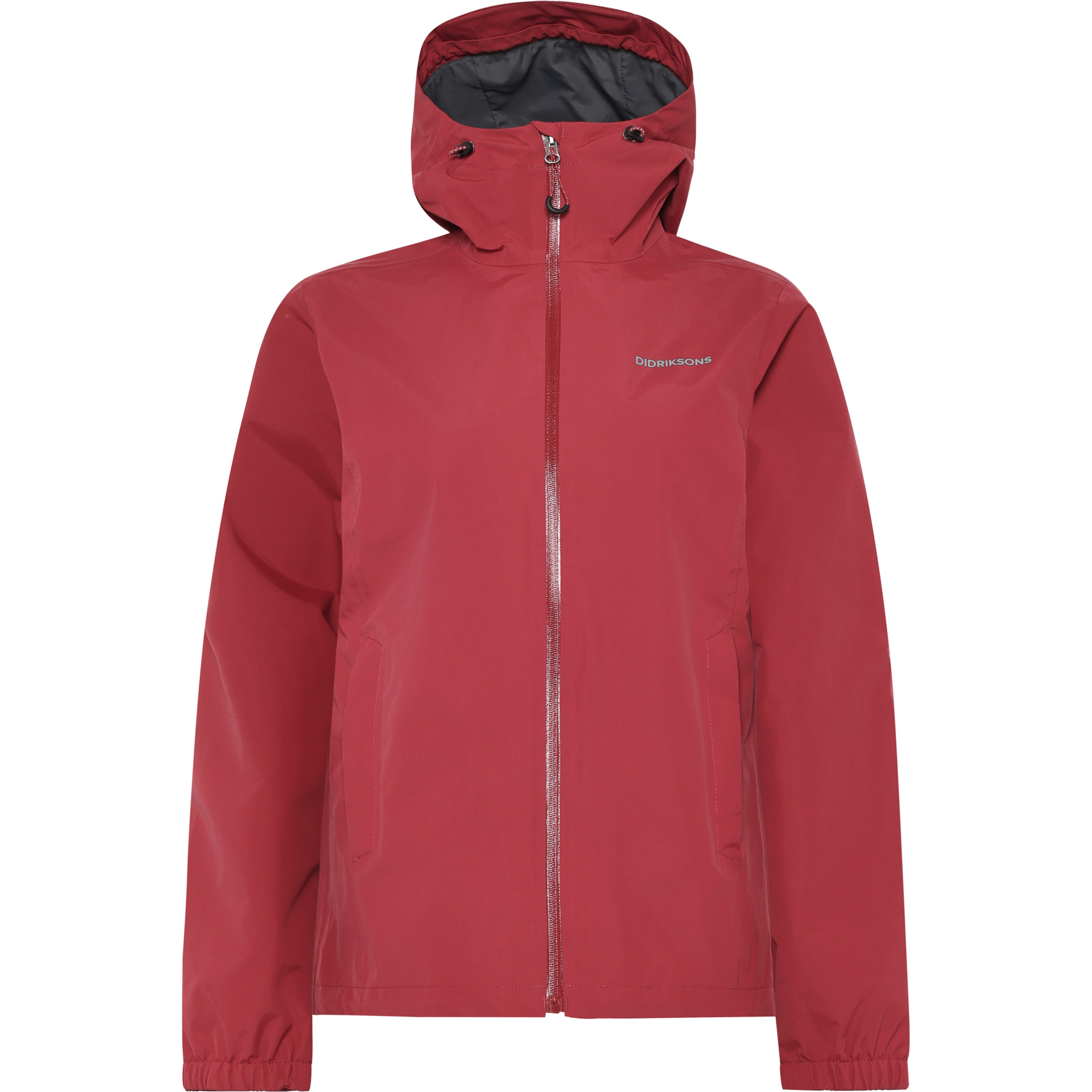 Didriksons Varja 2 Damen Regenjacke rot Größe XS Lifestyle Winddicht