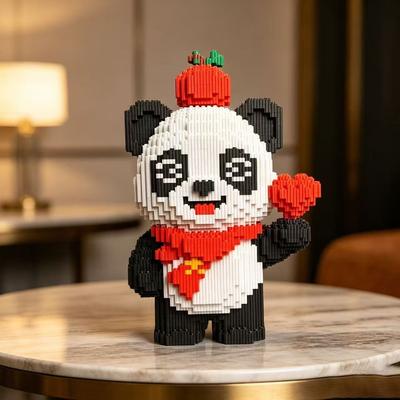 JoyToys Cute Panda Building Blocks Mini Building Block Set For Kids And Adults Cute Panda Building Blocks Mini Building Block Set For Kids And Adults