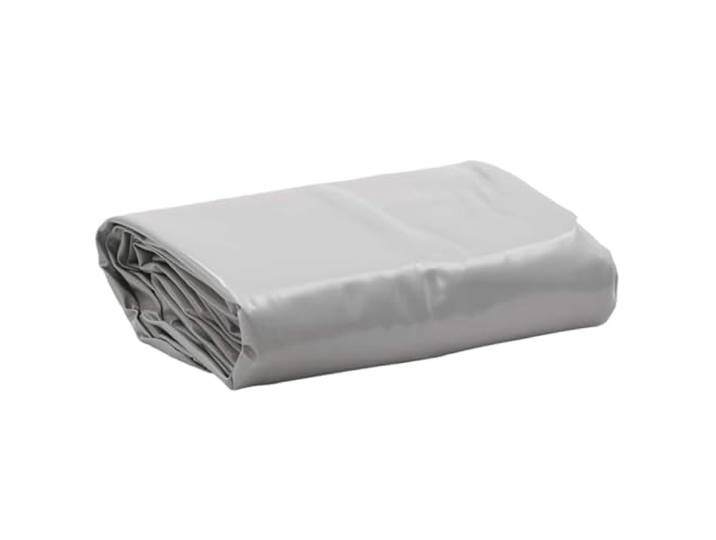 vidaXL Bâche\, Couverture de Toit avec Oeillets Métalliques\, Bâche de Protection Résistante aux UV Jardin Extérieur\, Gris 5x7 m 650 g/m²