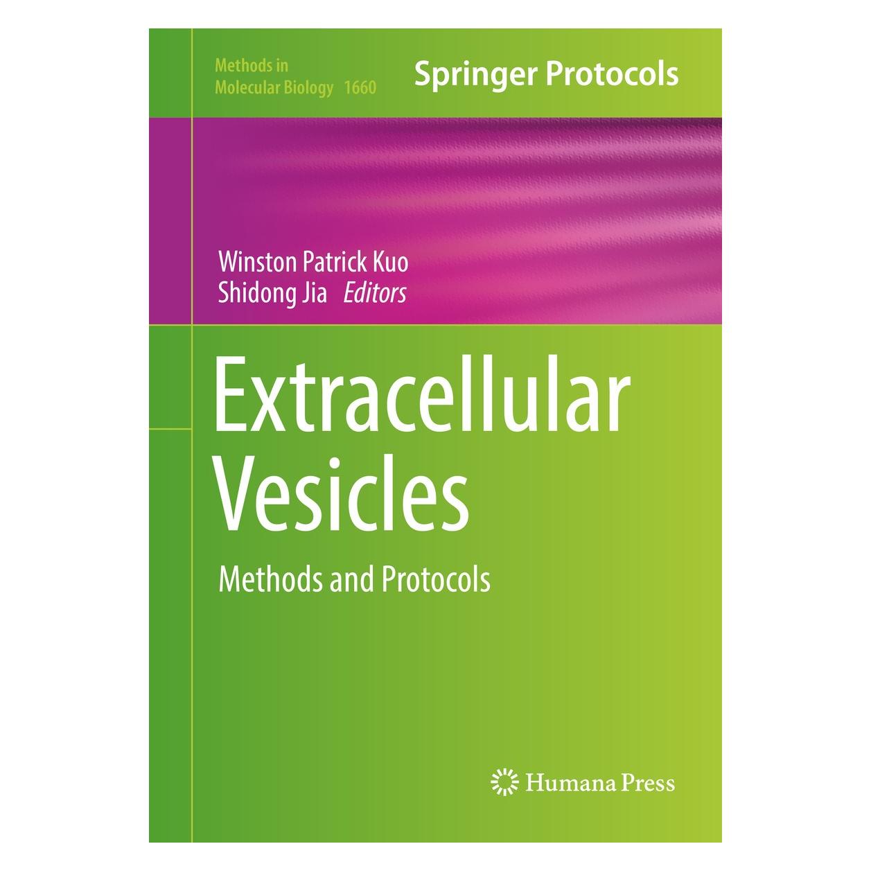 Springer Extracellular Vesicles (Englisch, Hardcover, Shidong Jia, Winston Patrick Kuo) (9781493972517)