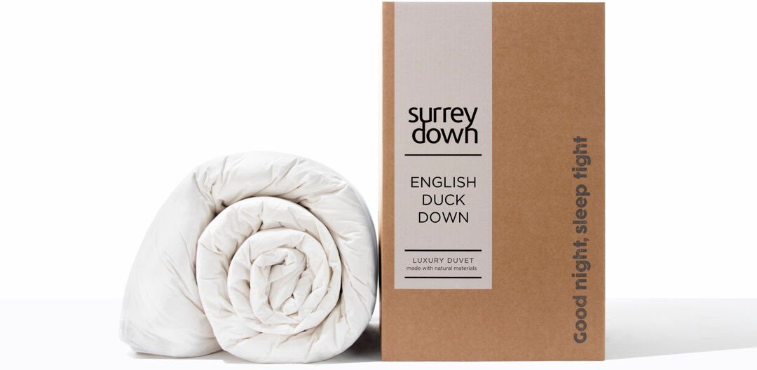 Surrey Down 70% Duck Down 9tog Duvet White Super King (260 x 220cm)