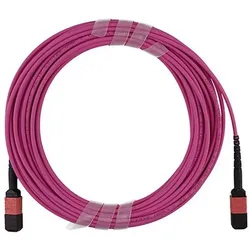 CBO LWL MPO Trunkkabel OM4 12 Kerne 7.5 Meter Typ B, Transceiver, Violett