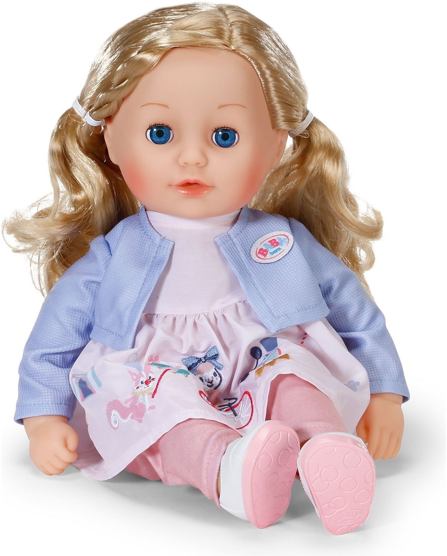 BABY born Sophia Rose 36cm Doll with Hair and Sleeping Eyes for Toddlers - Zapf Creation