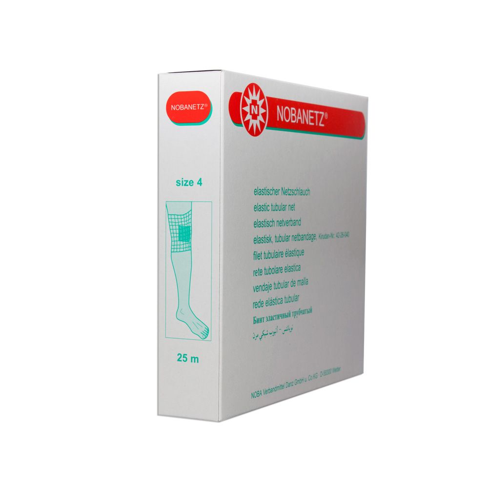 Nobanetz Gr.4 25 m Knie Verband 1 St