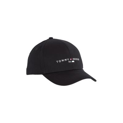 Baseball Cap TOMMY HILFIGER, Herren, schwarz, Baumwolle, Basic, Caps