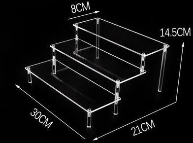Uplift Picks Clear Acrylic Display Stand For Figures Cupcakes And Perfume 15