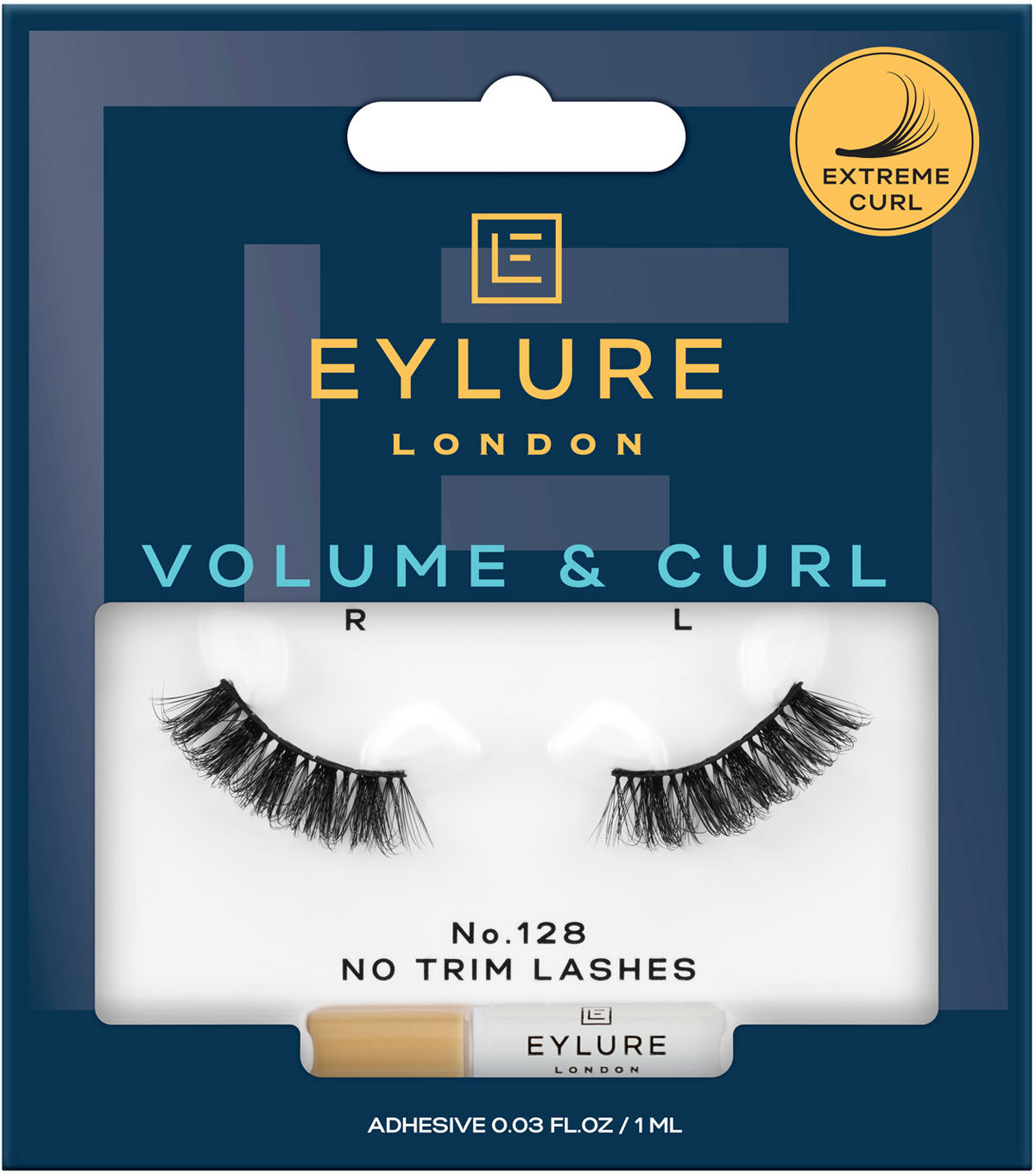 EYLURE Volume & Curl Lashes No.128
