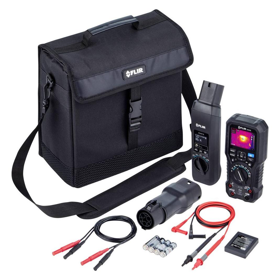 Flir EV-Ladegerät-Testkit mit EV45-T2, DM286 Multimeter und Messleitungen (Hand-Multimeter) (EV-KIT-2)