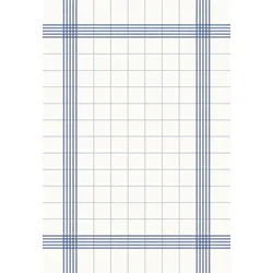 250x DUNI Towel Napkins 38 x 54 cm Towel Napkin Blue